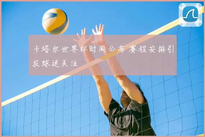 卡塔尔世界杯时间公布 赛程安排引发球迷关注