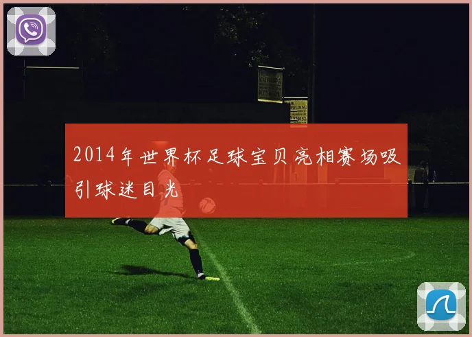 2014年世界杯足球宝贝亮相赛场吸引球迷目光
